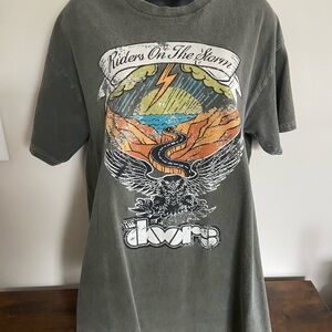 Riders On The Storm Graphic Oversized Tee
